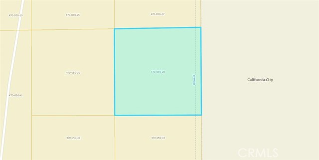 0 1 Hundredth St, California City, California 93501, ,Land,For Sale,0 1 Hundredth St,CRSR22195834