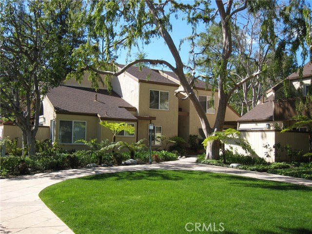 Complex entry courtyard.