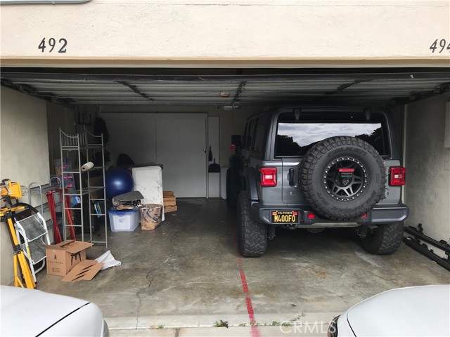 Two car shared garage