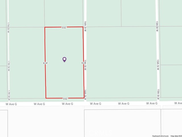 16 W Avenue G, Lancaster, California 93536, ,Land,For Sale,16 W Avenue G,CRSR21226437