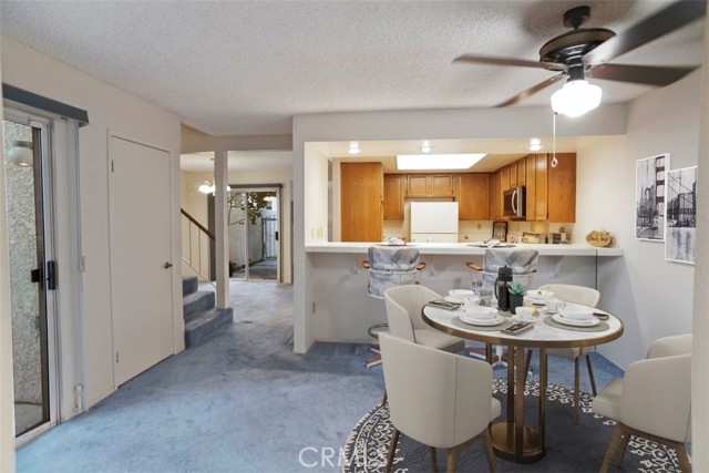 family room looking into kitchen