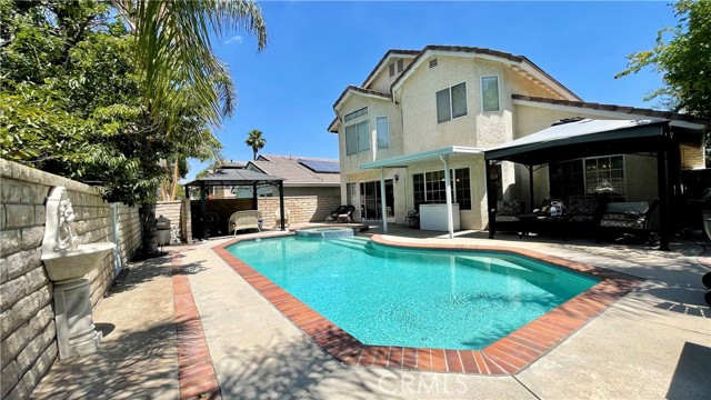 Palm Trees, Pool & Spa