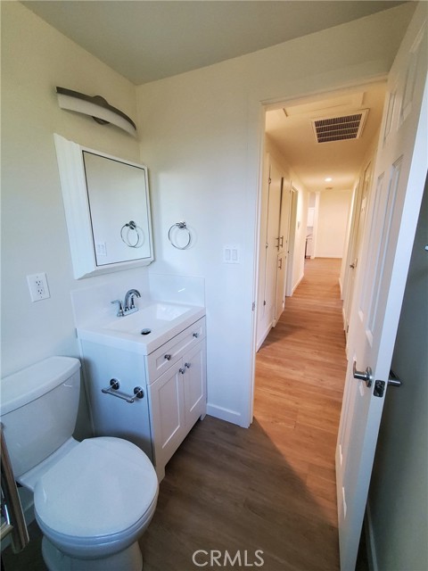 Remodeled second bathroom.