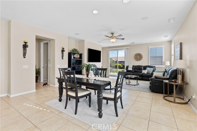 Dining area.