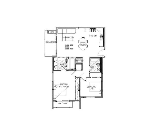 Detail Gallery Image 5 of 8 For 11500 Emelita St #301,  North Hollywood,  CA 91601 - 3 Beds | 2/1 Baths