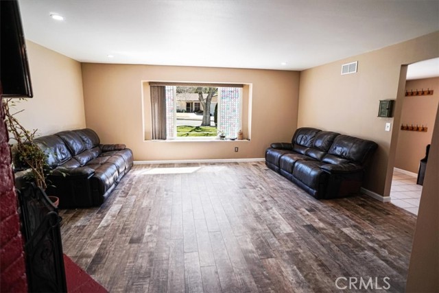 Large living Room with picture window