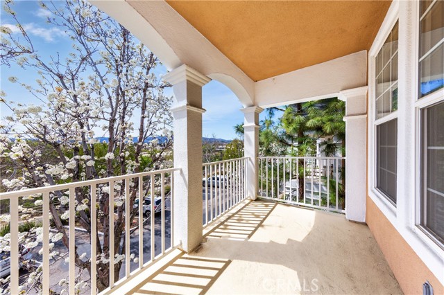 Primary bedroom balcony