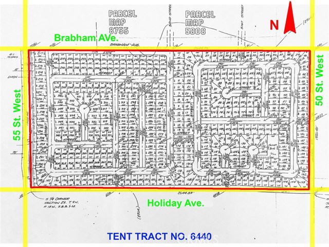 50 W to 55 Street West On Holiday Avenue, Rosamond, California 93560, ,Land,For Sale,50 W to 55 Street West On Holiday Avenue,CRSR21022661