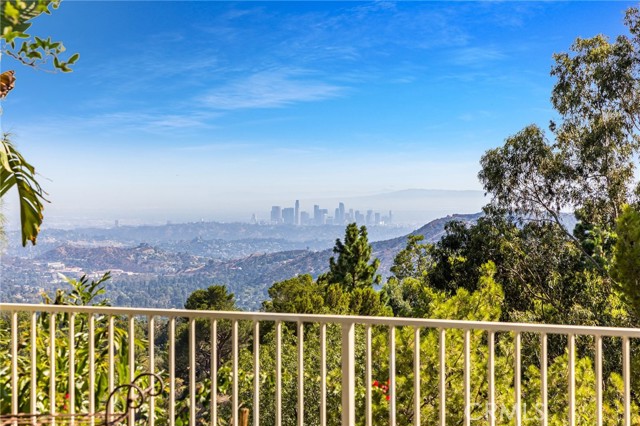 View of downtown LA
