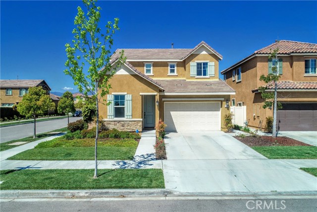 649 Tiber River Way Oxnard, California 3-D Tour Link: https://bit.ly/649TiberRiverWay3D Welcome home to this former gorgeous model home. It is a corner lot 3 bedroom + office/4th bedroom, 2.5 bath two-story home with just under 1900 sq. ft. This home is on a very quiet street in the back of the neighborhood and is simply stunning. Open concept floorplan. The features of the lower level include Royal oak hardwood floors, a main floor office/4th bedroom with custom shelving, a huge family room, and a dining area with pendant lighting. The oversized kitchen has Golden Crystal granite countertops, a large island with porcelain tile surround, accent lighting and bar seating and included fridge. Stay cool on warm days with central A/C. The upper level features 3 large bedrooms plus a large laundry room. The oversized master has crown molding, plantation shutters, views of Topa Topa Mountain range, upgraded en-suite bathroom, dual sinks, soaking tub, walk-in shower with pebble stone floor, a huge master closet. Attached 2 car garage with driveway. The large backyard has plenty of space to entertain. The Riverpark community is conveniently located near new schools, walking trails, several parks, barbeque areas, gazebo, fountains, basketball courts, and tennis courts. Enjoy a short stroll to the recently developed Town Center with the Century Theaters, Target, Whole Foods, Yardhouse, and Lazy Dog Restaurant. Easy access to 101 freeway. You’re not just buying a home, you’re buying a lifestyle.