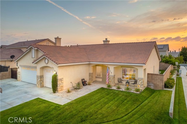 44539 Buena Vista Way Lancaster, California This single story, corner home, Eliopoulos built home is just absolutely stunning. It is located in the Cambridge Court neighborhood of prime West Lancaster. Enter this beautiful home into a light bright and open floorplan, High ceilings, Newer paint throughout. Upgraded Kitchen with newer appliances, upgraded cabinets, and counter tops including backsplash. New fixtures. Newer laminated wood flooring throughout. Spacious master bedroom with large walk in closet. Separate laundry room with loads of counter space, sink and cabinets. Amazing garage with epoxy floors and plenty of storage space. The backyard is perfect for entertaining or just relaxing and enjoying the evening sunset. This is a home you do not want to miss.