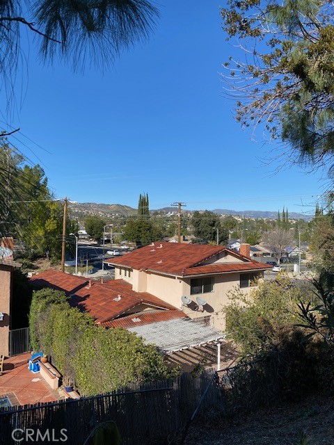 View of back fence