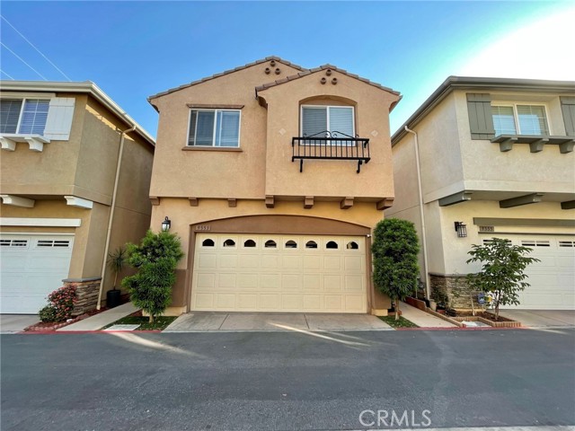 9553 Sundance Street Pacoima, California Welcome to beautiful home in a quite gated community. Live in one of the cleanest complex that will blow your mind away. Home was built in 2011 and it keeps its integrity in place. Hardwood flooring at first floor all through out, connecting your family room with you open concept dinning area. Ample size kitchen with granite counter tops and an open view to the family room outlooking the backyard patio. Master bedroom is very large and ample with its own walk in closet, it leads to the master bathroom with his and hers sink plenty of space in between sinks. Enjoy the den in between the upstairs bedrooms that can easily be converted into a possible fourth bedroom. Laminate flooring uniform the upstairs floors making it an impecable choice to walk around barefoot. Tons of windows to bring in the natural light at every corner of this home. There have been a few upgrades made to this home as well. Enjoy the outdoor scenery as its safe to walk around the complex to the pool and back to the mail boxes, and enjoy a hoop at the basketball half court.