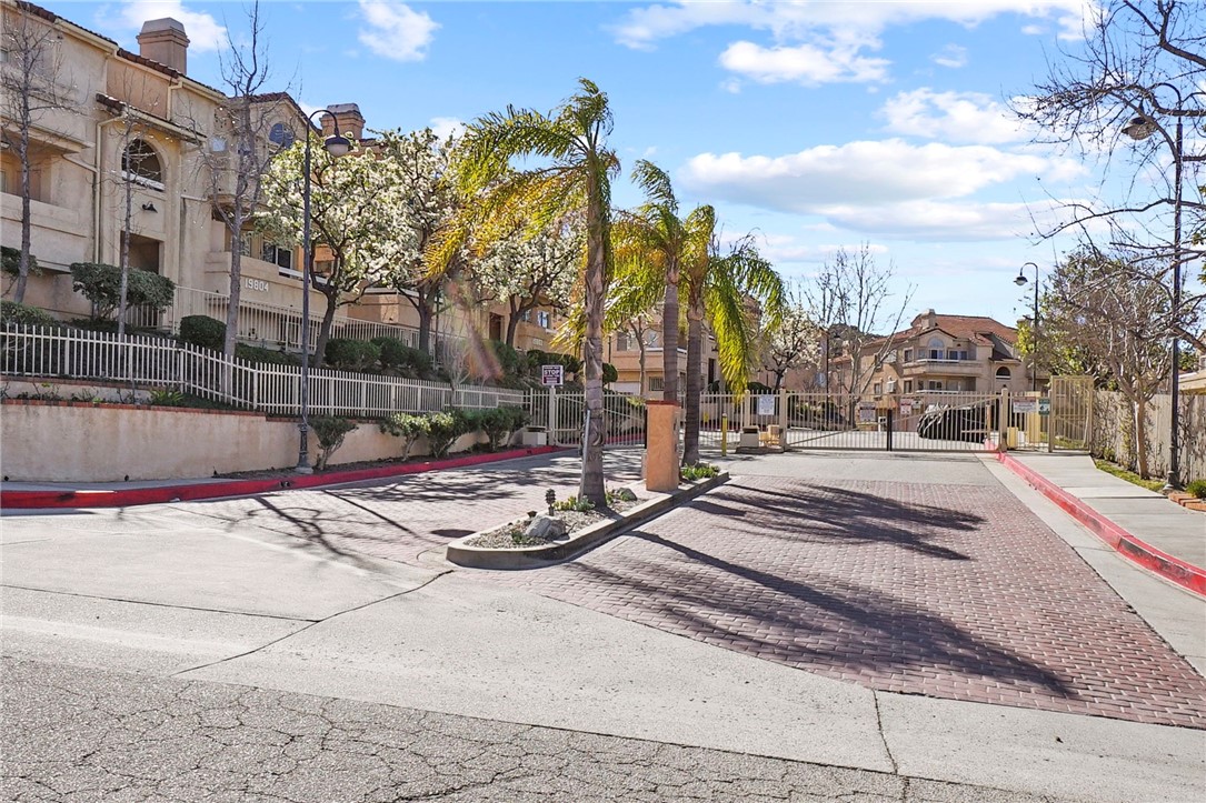 Gated Community Entrance