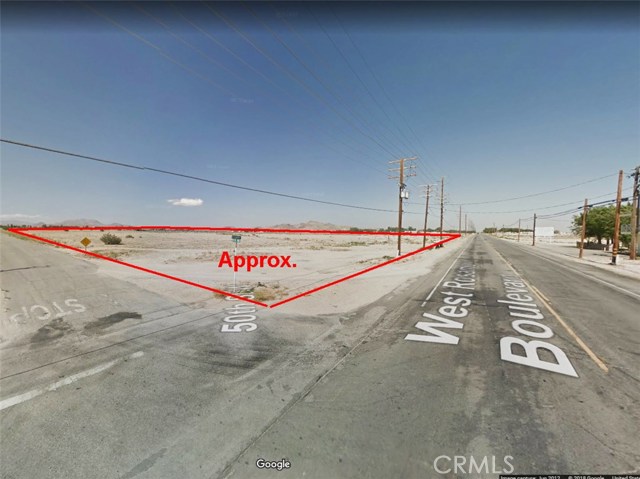 50 W On Rosamond Boulevard, Rosamond, California 93560, ,Land,For Sale,50 W On Rosamond Boulevard,CRSR19209595