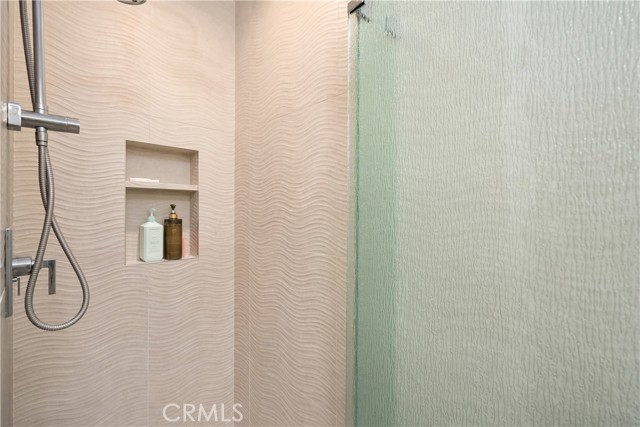 Remodeled shower