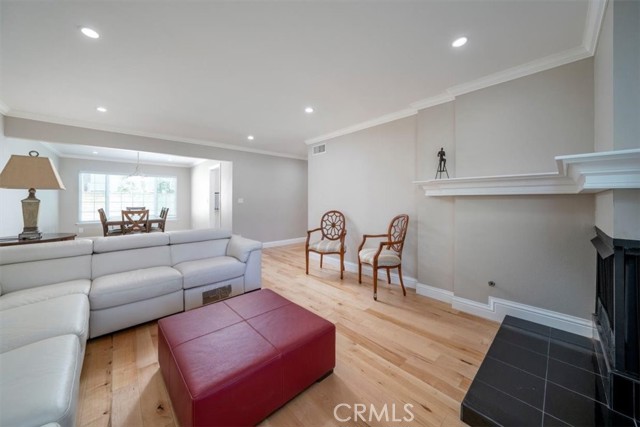 Living Room open to formal dining area