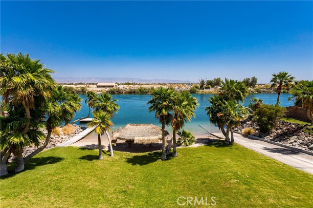 View from back patio of home.