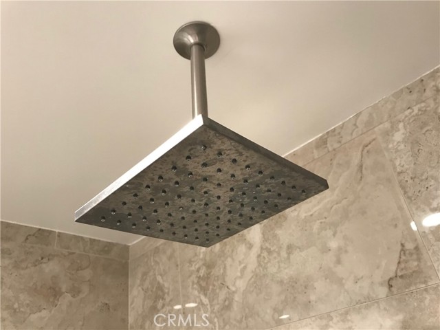 Overhead rain shower