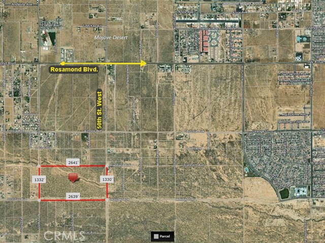 50 W to 55 Street West On Holiday Avenue, Rosamond, California 93560, ,Land,For Sale,50 W to 55 Street West On Holiday Avenue,CRSR21022661