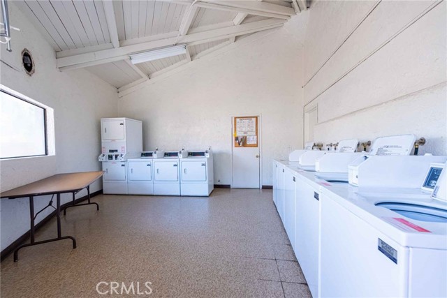 A common Laundry area along in addition with your private laundry area