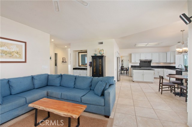 Family Room and Kitchen