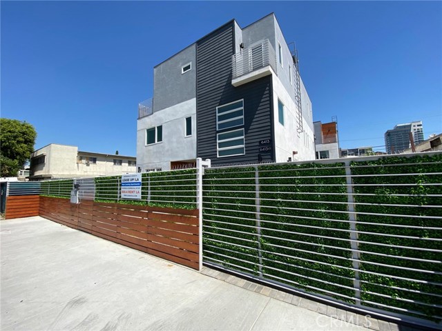6413 W Lexington Avenue Los Angeles, California Available for Lease - 6413 W Lexington is a brand new town home displaying flawless craftsmanship & execution in the heart of the Hollywood Media District. This features 3-bed, 3-bath, and 3 levels of living space with high ceilings, recessed LED lighting beautifully appointed rooms with modern grey and white accents achieving a perfect balance of timeless design, sophistication, quality & elegance. Interior are light and bright with ample windows, custom cabinetry, designer tiles, wood flooring throughout, stainless appliances, 2 private balconies, extra storage, washer & dryer in unit, private 2 car garage, security gates with keyless entry & much more. This must see home offers a walk score of 91 w endless lifestyle & amenity options in close proximity.