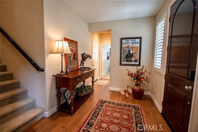 Refreshing entry foyer.