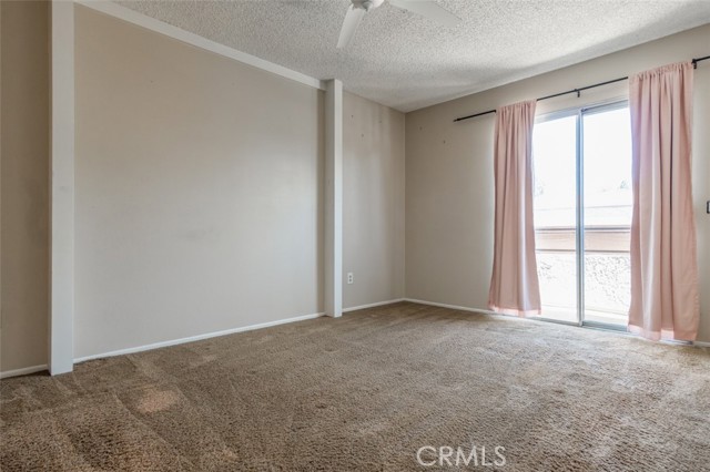 Master bedroom to balcony