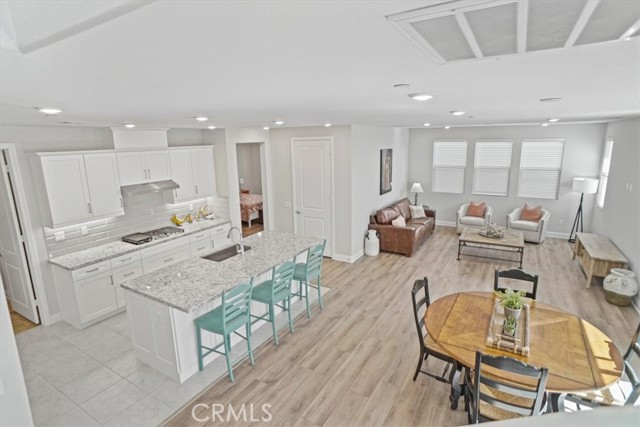 Staircase to Dining Room and Kitchen