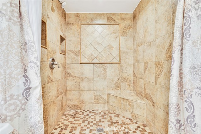 Large 5' X 5' walk-in shower