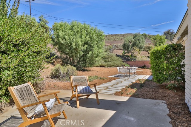 Backyard Patio Area