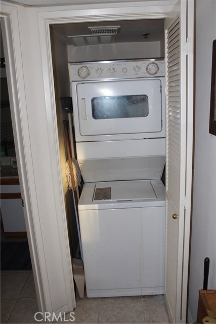 Washer & Dryer inside