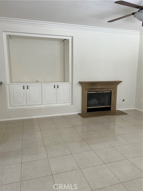 Fireplace in family room