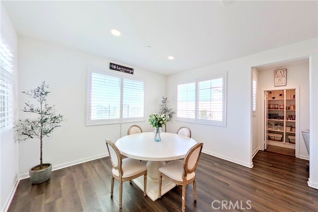 Spacious dining area with views from every seat