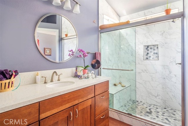 Master Bath with Upgraded Shower