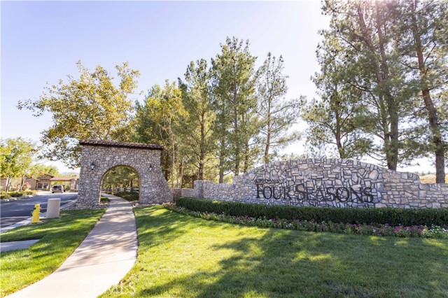 Welcome to this newly gorgeous built home in the beautiful Four Seasons 55+ community! As soon as you drive in to the community you will appreciate the serene beauty of the landscaping along with the sense of security in a well taken care of community. This energy efficient home was carefully constructed in 2019 within a cul-de-sac and all the great touches in mind! The interior was designed with a spacious 1,600 Sqft. 2 bedroom, 2 bathroom, 1 den/office, open concept floor plan that is accompanied by a gorgeous kitchen island with granite countertops, shaker style cabinets, walk in pantry, large sized living room, concrete tile flooring, recessed lighting, an abundance of natural light all throughout, quartz counter tops on both bathrooms, and a massive yet elegant master bedroom with a connected master bathroom that offers dual vanities and a huge walk in shower and walk in closet! Aside from the beauty this energy efficient home provides dual pane windows, tankless water heater, motion sensor lights al throughout, and an expansive 3 car garage with tandem parking! The exterior presents a timeless Spanish style look with a lovely two tone paint scheme, Spanish tile roof, drought resistant landscaping, and custom colored and stamped concrete that wraps around the entire home and offers an amazing hosting area in the backyard which sits on one of the larger sized lots of almost 7,000 Sqft!The amazing Four Seasons community provides a multitude of amenities within the community! Such as a Bistro restaurant, beauty salon, massage parlor, movie theater, billiards, 3 different club houses, 3 massive pools and spa centers with one pool being indoor, fitness center, bbq and picnic areas, plenty of tennis courts, and miles and miles of outdoor hikes! The location of the Four Seasons community is ideal as it is a simple 35 minute drive to Palm Springs, close award winning dining, casinos, shopping centers, national parks, and close to all the basic amenities that anyone needs! Schedule your private showing today!