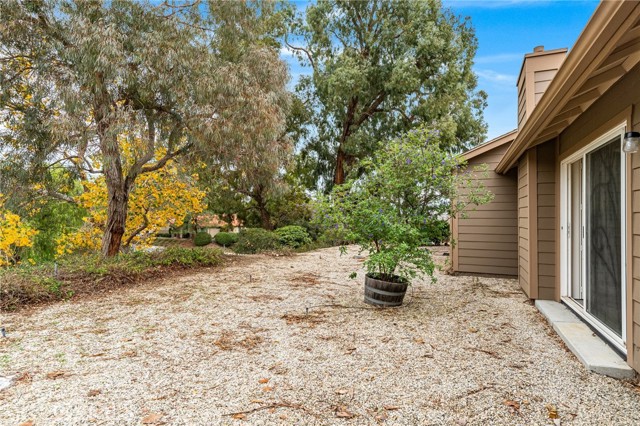 back of home, hillside view