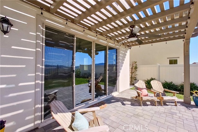 Spacious patio perfect for outdoor entertainment