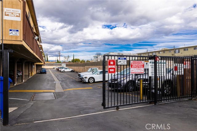 Side-by-side gated assigned parking