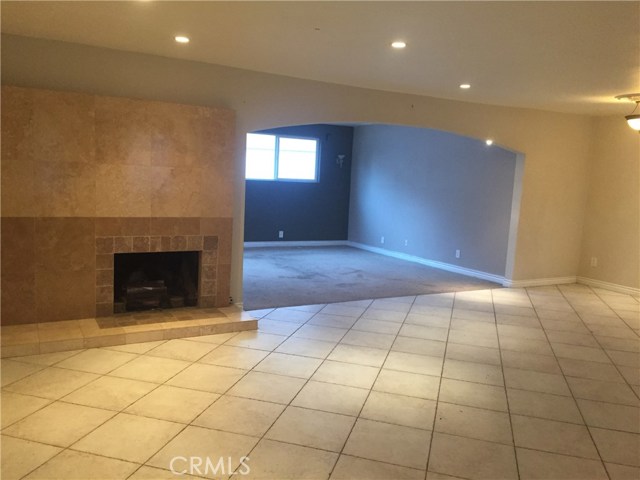 Living Room with Fireplace