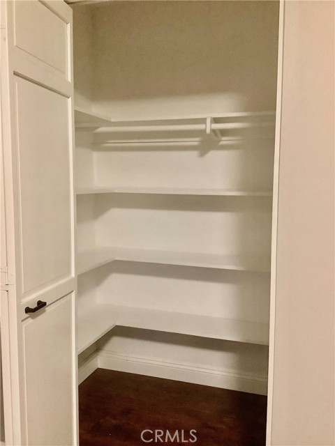 Closet in downstairs bedroom