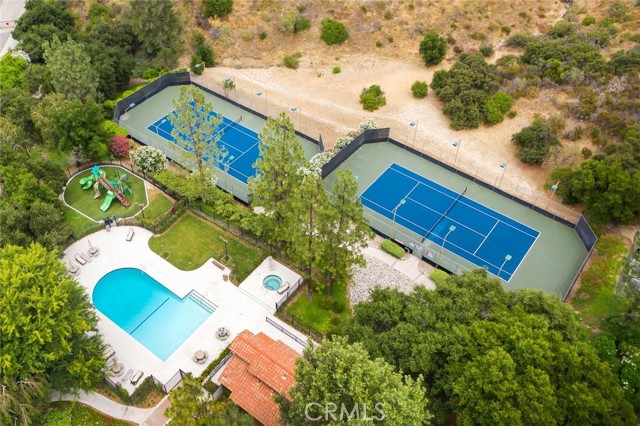 Community Area with Tennis court