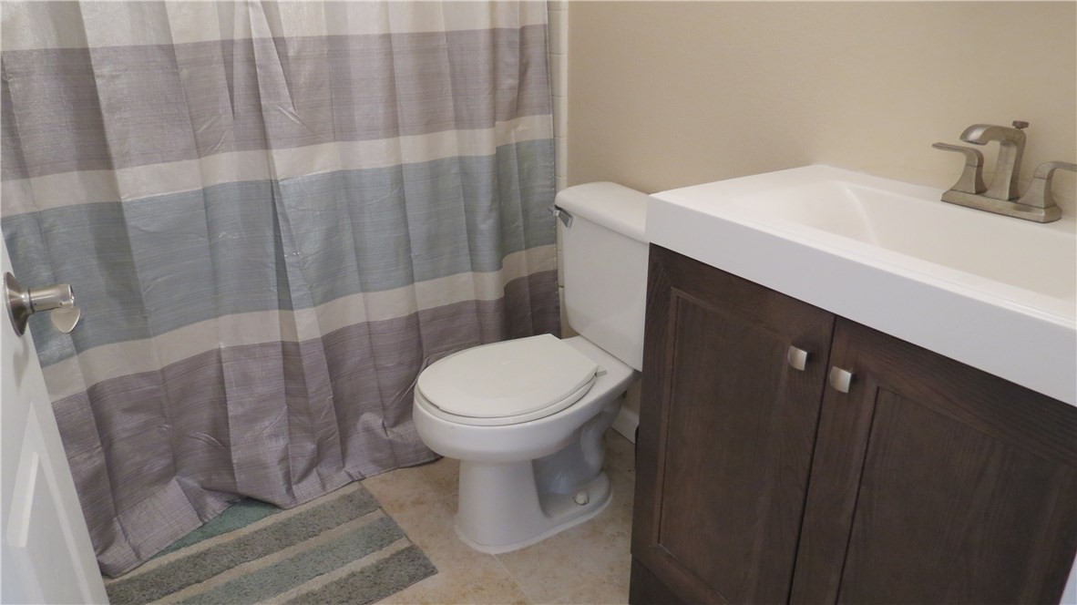 Hall Bath with new vanity