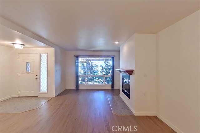 Living room looking out to front window