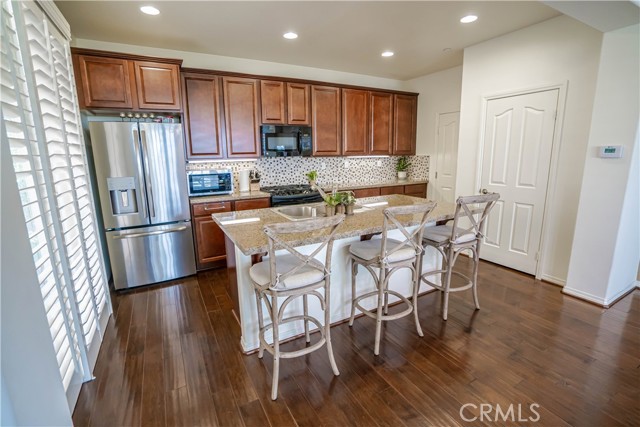 upgraded kitchen with new appliances included