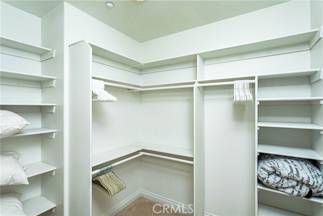 Spacious closet