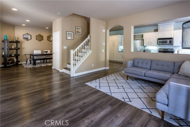 Family Room, open to dining room