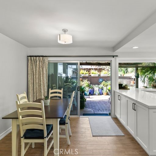 Eating Area With Patio View