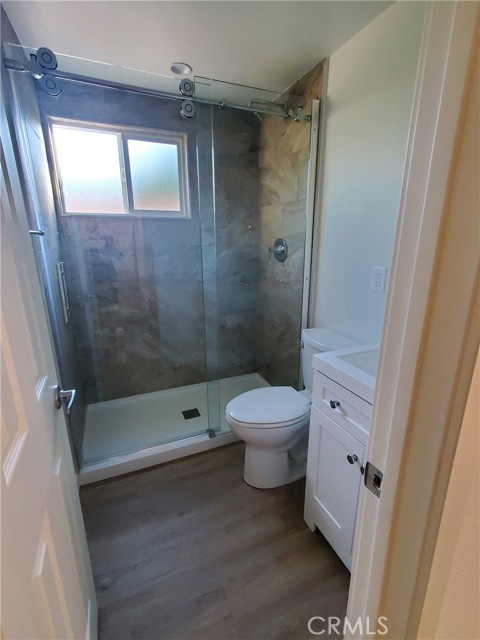 Remodeled bathroom.